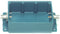 POMONA 2902 BOX, SHIELDED, ALUMINIUM, BLUE