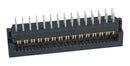 AMP - TE Connectivity 1-746610-7 IDC Connector Board In 2.54 mm 2 Row 30 Contacts Cable Mount Through Hole