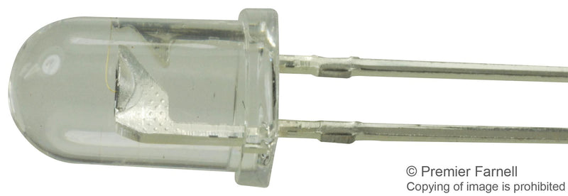VCC (VISUAL COMMUNICATIONS COMPANY) VAOL-5GCE4 LED, YELLOW, T-1 3/4 (5MM), 380MCD, 590NM