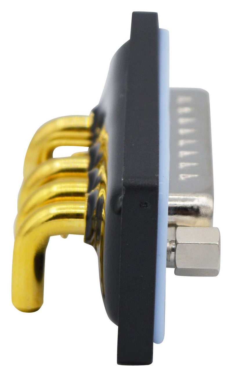 Norcomp CDFR9W4113L411 CDFR9W4113L411 Combination Layout D Sub Connector Nanook CDF Series DB-9W4 Plug 9 Contacts