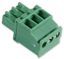Phoenix Contact MCVR 15/3-ST-35 Pluggable Terminal Block 3.5 mm 3 Ways 28AWG to 16AWG 1.5 mm&Acirc;&sup2; Screw 8 A