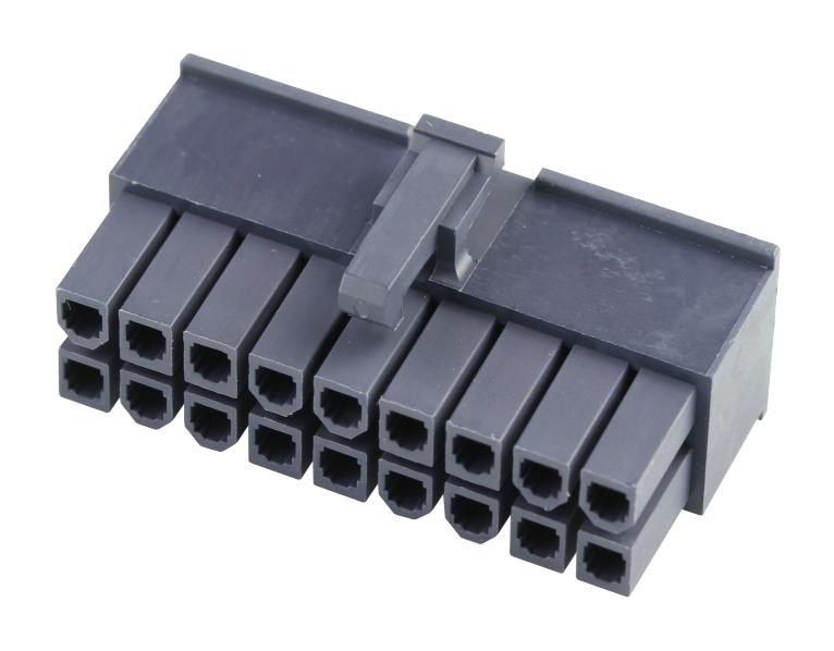 Molex 46992-1810 Connector Housing Mini-Fit Jr. 46992 Series Receptacle 18 Ways 4.2 mm