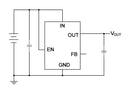Monolithic Power Systems (MPS) MPQ2013AGG-5-P LDO Voltage Regulator Fixed 2.5V to 40V in 600mV Dropout 5V/150mA Out QFN-6 New