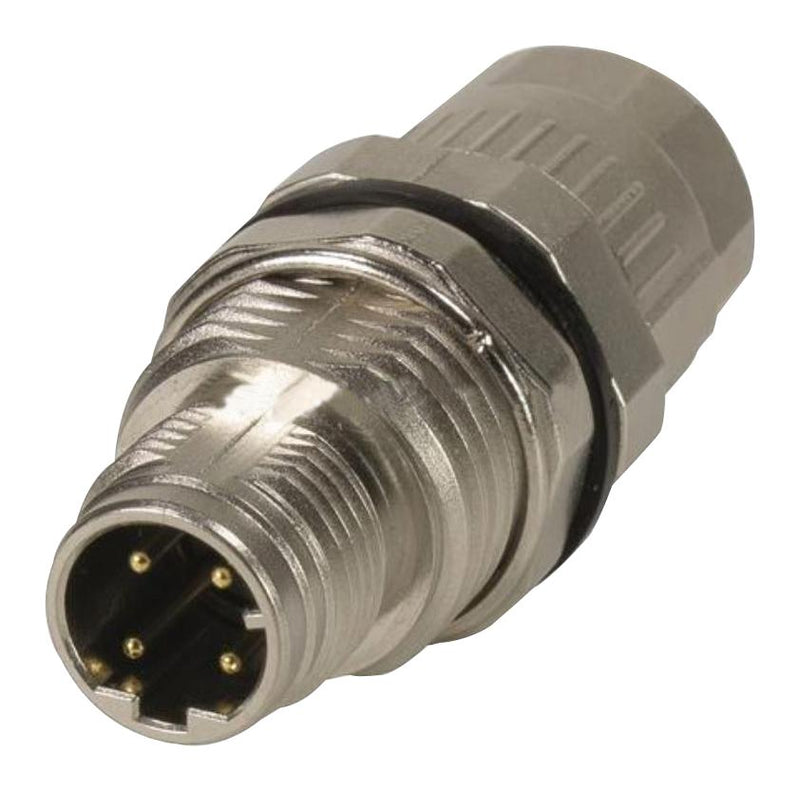 Harting 21038811426 Connector M12 SD PFT Male D COD 4 POL 94AC8121