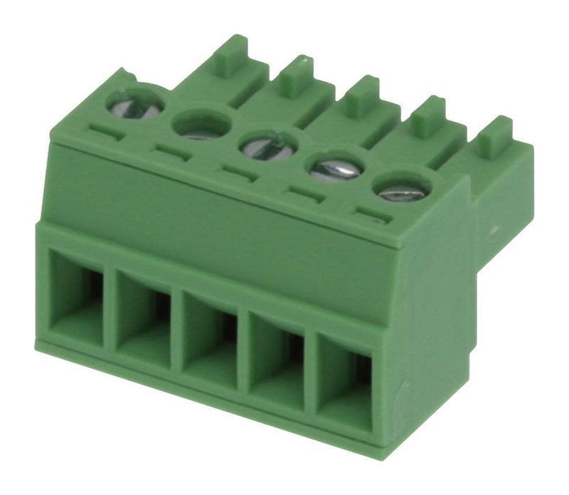 Molex 39500-5005 Pluggable Terminal Block 3.5 mm 5 Ways 30AWG to 16AWG 1.5 mm&Acirc;&sup2; Screw 8 A