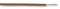 ALPHA WIRE 3075 BR001 Wire, Hook Up, UL1015, PVC, Brown, 18 AWG, 0.816 mm&sup2;, 1000 ft, 304.8 m