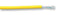 BRAND REX SPC00442A006 100M Wire, Equipment, PTFE, Yellow, 26 AWG, 0.124 mm&iuml;&iquest;&frac12;, 328 ft, 100 m