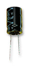 MULTICOMP MCRH16V107M6.3X11 Electrolytic Capacitor, 100 &micro;F, 16 V, MCRH Series, &plusmn; 20%, Radial Leaded, 6.3 mm