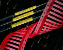 RAYCHEM - TE CONNECTIVITY RPS-10-2/2.0-4 Wire Marker, RPS Thin Wall, Heat Shrinkable Sleeve, PO (Polyolefin), Yellow, 12.7 mm