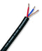 VAN DAMME 268020C Multipair Screened Cable, Microphone, Black, 1 Pair, 24 AWG, 0.22 mm&sup2;, 328 ft, 100 m