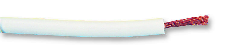 STAUBLI 61.7607-29 25M Wire, Silivolt&iuml;&iquest;&frac12;-1V Test Lead, Silicone Rubber, White, 17 AWG, 1 mm&iuml;&iquest;&frac12;, 82 ft, 25 m