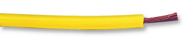 STAUBLI 60.7030-24 25M Wire, Flexivolt-2V, PVC, Yellow, 17 AWG, 1 mm&sup2;, 82 ft, 25 m