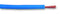 STAUBLI 60.7030-23 25M Wire, Flexivolt-2V, PVC, Blue, 17 AWG, 1 mm&sup2;, 82 ft, 25 m