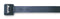 HELLERMANNTYTON T18R-W Weather Resistant Nylon Cable Ties Black 2.5 x 100mm 100 Pack