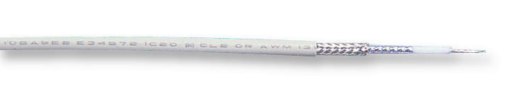 BELDEN 9907 Coaxial Cable, Grey, 20 AWG, 19 x 32AWG