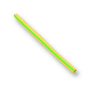PRO POWER SP64/1.2/GREEN/YEL Heat Shrink Tubing, Flame Retardant, 6.4 mm, 0.251 ", 2:1, Green, Yellow, 3.94 ft, 1.2 m