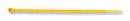 HELLERMANNTYTON T18R-YELLOW (100 PACK) Cable Tie, Nylon 6.6 (Polyamide 6.6), Yellow, 100 mm, 2.5 mm, 20 mm