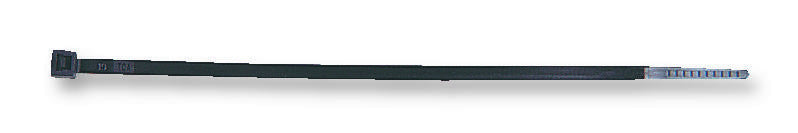 HELLERMANNTYTON T30L-BLK(100 PACK) Cable Tie, Nylon 6.6 (Polyamide 6.6), Black, 190 mm, 3.5 mm, 50 mm