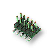 HARWIN M50-3600542 Board-To-Board Connector, 1.27 mm, 10 Contacts, Header, Archer M50 Series, Surface Mount, 2 Rows