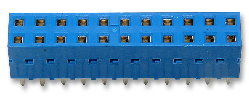 AMPHENOL FCI 76342-310LF Board-To-Board Connector, 2.54 mm, 10 Contacts, Receptacle, DUBOX 76342 Series, Through Hole
