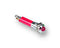 CML INNOVATIVE TECHNOLOGIES 19040353 LED Panel Mount Indicator, Satin Chrome Bezel, Red, 24 VDC, 8 mm, 20 mA, 80 mcd, IP67