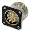 EPIC 8703+50101200 Circular Connector, Circon R2.5 Series, Panel Mount Receptacle, 12 Contacts, Solder Socket