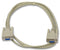 VIDEK 4063-5 Computer Cable, Null Modem, D Sub Mini Socket, D Sub Mini Socket, 16.4ft, 5m, White