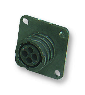 AMP - TE CONNECTIVITY 206306-1 Circular Connector, CPC Series 1, Panel Mount Receptacle, 37 Contacts, Thermoplastic Body