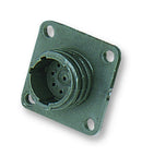 AMP - TE CONNECTIVITY 205840-3 Circular Connector, CPC Series 2, Panel Mount Receptacle, 28 Contacts, Thermoplastic Body