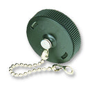 AMP - TE CONNECTIVITY 208652-1 Dust Cap / Cover, Size 17, Dust Cap, Circular Connectors, Thermoplastic Body