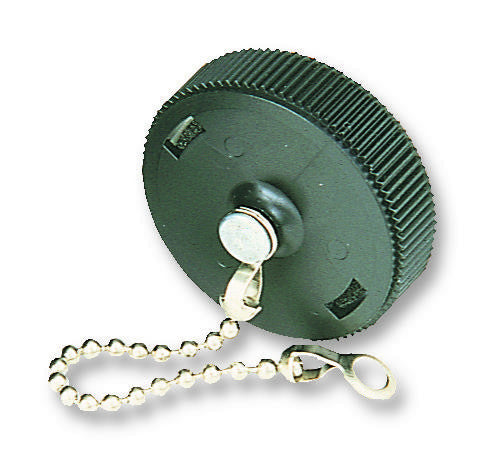 AMP - TE CONNECTIVITY 208652-1 Dust Cap / Cover, Size 17, Dust Cap, Circular Connectors, Thermoplastic Body