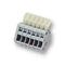 WAGO 233-202 Wire-To-Board Terminal Block, 2.5 mm, 2 Ways, 28 AWG, 20 AWG, 0.5 mm&iuml;&iquest;&frac12;, Push In