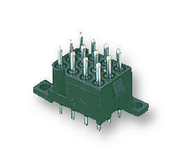 SOURIAU SMS12RE4TR29 Rectangular Power Connector, Qikmate SMS Series, Through Hole, Plug, 12 Contacts, 5.08 mm
