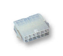 MOLEX 39-01-2086 Connector Housing, Mounting Ears, UL 94V-0, Mini-Fit Jr. Series, Plug, 8 Ways, 4.2 mm