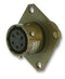 AB CONNECTORS AB05 2100 10 06 SN00 Circular Connector, AB05 Series, MIL-DTL-26482 Series I Equivalent, Wall Mount Receptacle