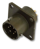 AB CONNECTORS AB05 2100 14 12 PN00 Circular Connector, AB05 Series, MIL-DTL-26482 Series I Equivalent, Wall Mount Receptacle