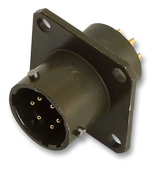 AB CONNECTORS AB05 2100 12 10 PN00 Circular Connector, AB05 Series, MIL-DTL-26482 Series I Equivalent, Wall Mount Receptacle