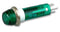 CAMDENBOSS IND5032211-240-T/GRN Neon Indicator, 250 V, Green, 8 mm, Round with Flat Top, 40 mA