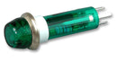 CAMDENBOSS IND5032211-125-T/GRN Neon Indicator, 125 V, Green, 8 mm, Round with Flat Top