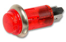 CAMDENBOSS IND504203-240-T/RD Neon Indicator, 250 V, Red, 13 mm, Round