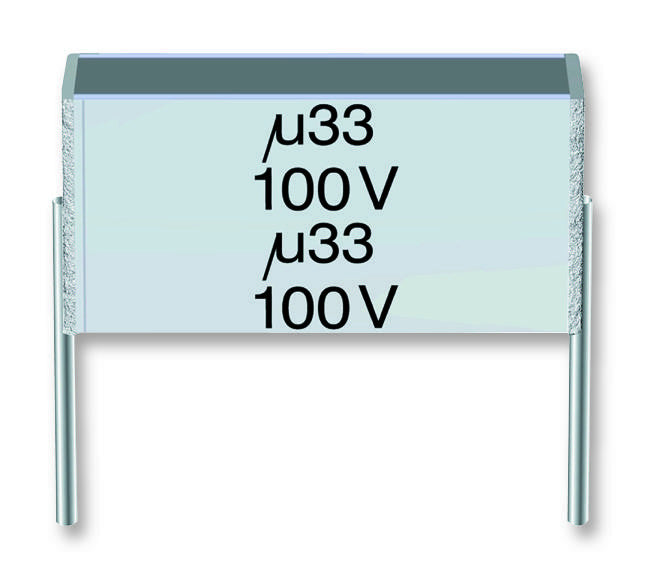 EPCOS B32562J1335K000 Film Capacitor, 3.3 &micro;F, 100 V, PET (Polyester), &plusmn; 10%, B32562 Series