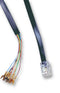 PRO SIGNAL LCH Telephone Modular Cable, RJ11 Plug, Black, 3m