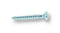 DURATOOL DT000123 CSK HEAD POZIDRIV WOOD SCREW, STEEL, 6G
