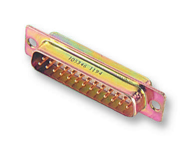 LORLIN SDP50Z Standard D Sub Connector, 50 Contacts, Plug, DD, Standard D Series, Steel Body, Solder
