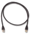 VIDEK 1962-10BK Ethernet Cable, Patch Lead, Cat5e, RJ45 Plug to RJ45 Plug, Black, 10 m