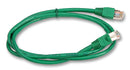 VIDEK 1962-10G Ethernet Cable, Patch Lead, Cat5e, RJ45 Plug to RJ45 Plug, Green, 10 m