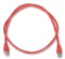 VIDEK 1961-3R Ethernet Cable, Patch Lead, Cat5e, RJ45 Plug to RJ45 Plug, Red, 3 m