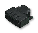 MH CONNECTORS MHD45PPK9-K D Sub Backshell, DE, 45&iuml;&iquest;&frac12;, Plastic Body