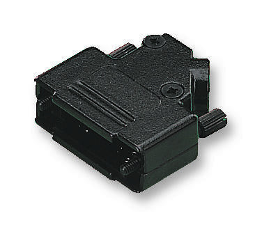 MH CONNECTORS MHD45PPK25-K D Sub Backshell, DB, 45&iuml;&iquest;&frac12;, Plastic Body