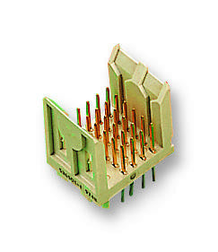 AMP - TE CONNECTIVITY 5536501-2 Connector, Z-PACK Series, Backplane, 48 Contacts, Header, 2 mm, Through Hole
